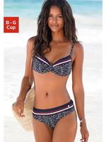 Lascana Bikinitop met beugels Minimal met verstelbare schouderbanden