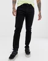 Slim tapered fit jeans met stretch, model '512'