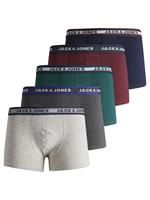 Jack & jones Boxershort met stretch in set van 5 stuks
