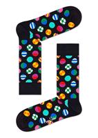 Happy Socks Clashing Dot Sokken, Zwart