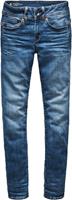 G-Star RAW Slim fit jeans Midge Mid Straight Wmn met used-effecten