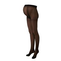 MamsyPositiepanty Zwangerschapspanty 20 Den Zwart Sexy Streep