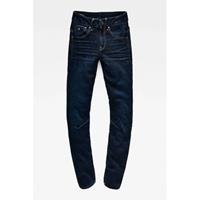 G-Star - Boyfriend jeans met omgeslagen zoom in donkere wassing-Blauw