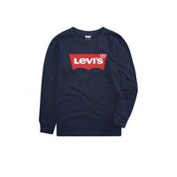 Levi's Kids longsleeve Batwing met logo donkerblauw