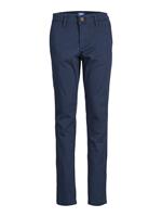 Jack & Jones Jongens Slim Fit Chino Heren Blauw