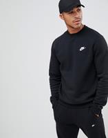 Nike Männer Pullover Club Crew in schwarz