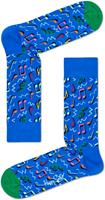 Happy Socks City Jazz Sokken, Blauw