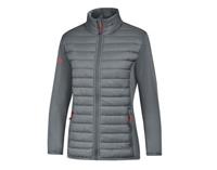 Jako Premium Hybridjacke Damen steingrau