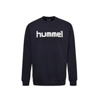 hummel hmlGO Baumwoll Logo Sweatshirt marine
