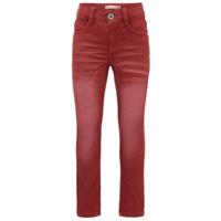 Name it X-slim Twill Broek Heren Rood