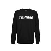 Hummel Go Cotton Logo Sweatshirt - Zwart Kids
