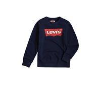 Levi's Kids sweater Batwing met logo donkerblauw