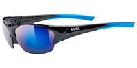 Uvex Brille "Blaze III", schwarz/blau, schwarz/blau