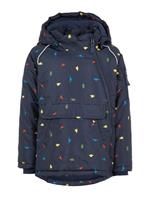 Winterjacke NMMMICCO  dunkelblau 