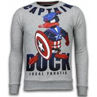 Local Fanatic Sweater  Captain Duck Rhinestone