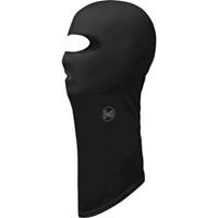 Buff Lightweight Merino Wool Solid Black Balaclava Junior Zwart