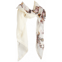 dept Shawl - Boho Crinkle - Off White