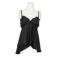 amygee Babydoll top  - Zwart / Black