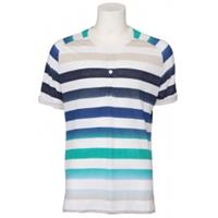 J.C. Rags T-shirt JC Rags - knoopjes - Uniform Blue