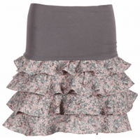 dept rokje - woven skirt - pale blush