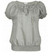 Dept shirt - woven top - Celadon green