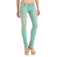 guess STARLET SKINNY LIGHT Fruit Dr. Ermer Patch -  - Jeans - Groen