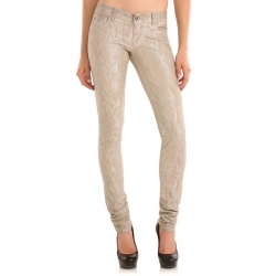 guess STARLET SKINNY SILVER -  - Broeken - Beige