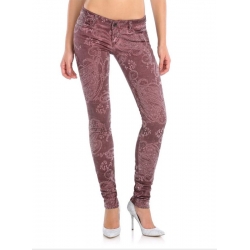 C559 STARLET SKINNY - Guess - Broeken - Rood