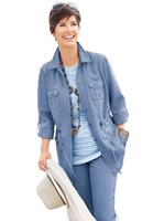 Casual Looks Blusenjacke in Leinen-Optik