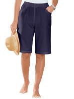 Classic Basics Bermudas aus reiner Baumwolle