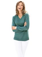Pullover, jadegroen