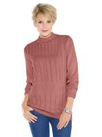 Classic Basics Pullover mit Zopf- und Fantasie-Muster