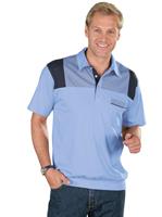 Your look for less! Poloshirt, lichtblauw/marine