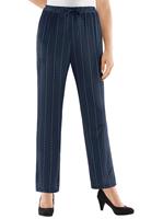 Your look for less! Jersey pantalon, marine gestippeld