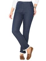 Classic Basics Thermo-Jeans - außen Denim innen Fleece