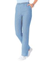 Dames Comfortjeans blue-bleached Größe