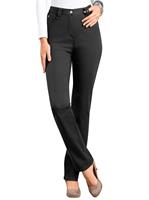 Sieh an! Damen Stretch-Hose schwarz