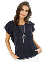 Lady Kanten Shirt (1-delig)