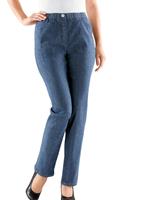 Dames Comfortjeans dark-blue GrÃ¶ÃŸe