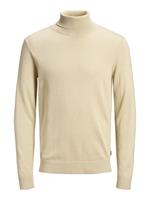 Rolkraag Gebreide Trui Heren Beige; Grey