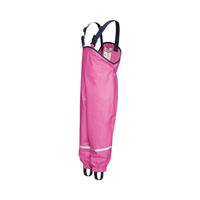 Playshoes Girls Regenhose pink mit Textilfutter