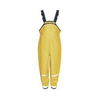 Playshoes Fleece koersbroek geel