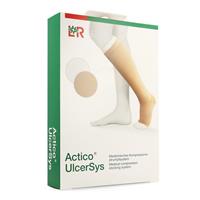 Actico Ulcersys normaal beige/wit maat M (1 Set)