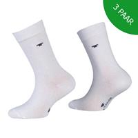 3-pack witte kindersokken