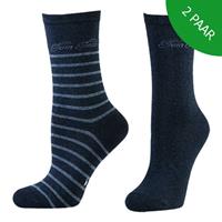 Tom Tailor Socken 2er Pack - Damen -  blau