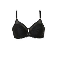 Triumph Minimizer-bh Azalea Florale W01 maakt de borst optisch kleiner met een cupmaat