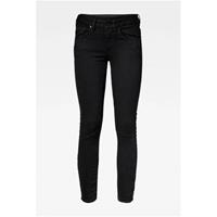 G-Star RAW cropped skinny jeans zwart