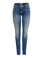 ONLY Onlshape Life Reg Skinny Jeans Dames Blauw