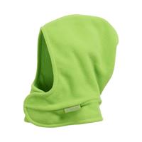 Playshoes fleece bivakmuts met sjaal uni groen