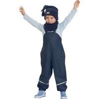 Playshoes regenbroek bretels fleece gevoerd Uni Marine-92
